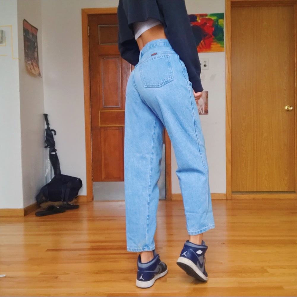 Vintage high waisted boyfriend jeans